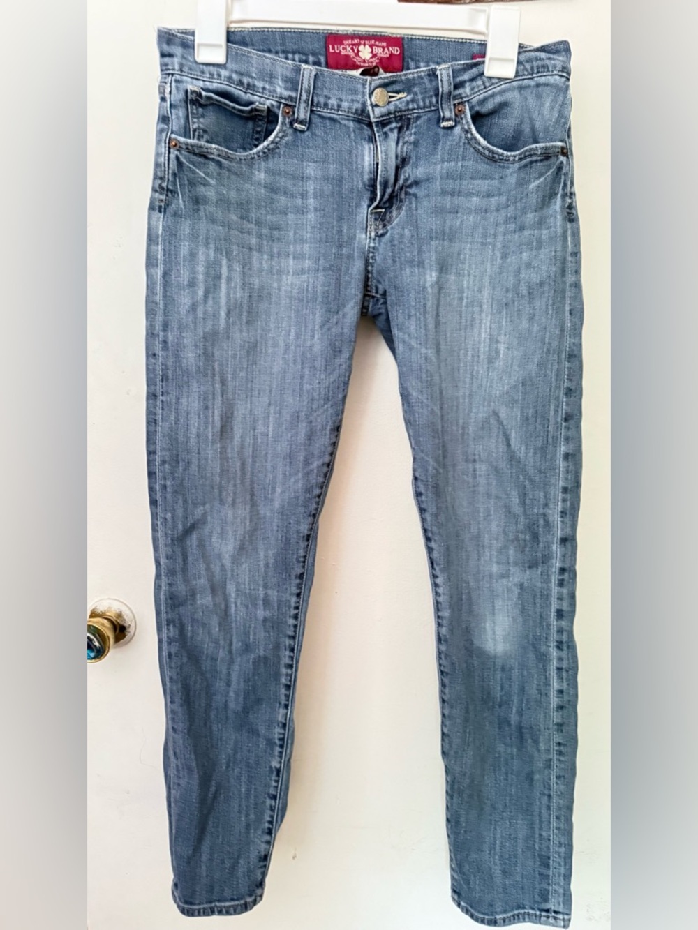 Lucky Brand Light Blue Denim Jeans - Sienna Cigarette